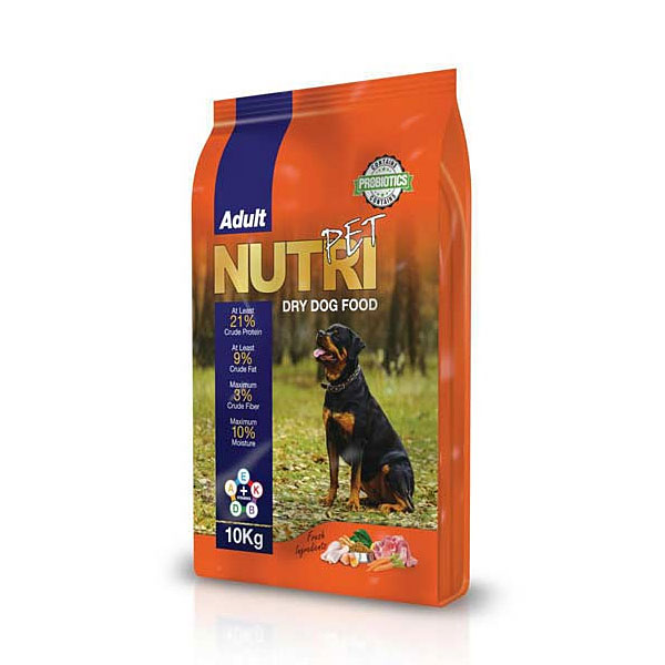 غذای خشک ( کروکت ) مخصوص سگ با 21% پروتئین نوتری پت NUTRI PET