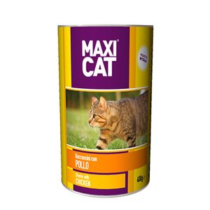 کنسرو غذای گربه حاوی عصاره مرغ ماکسی کت والپت - Valpet Maxi Cat