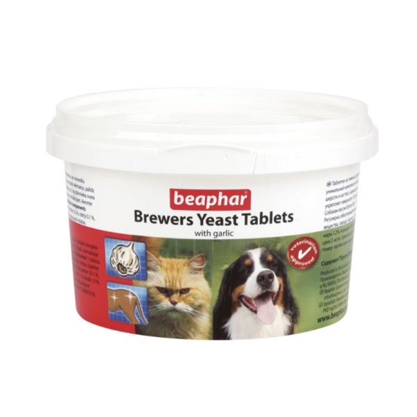 قرص مخمر ویژه سگ و گربه بیفار - Beaphar Brewers Yeast Tablets