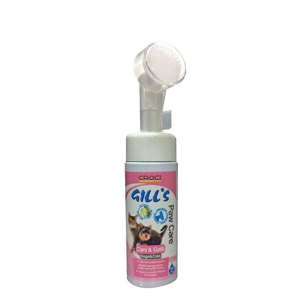 فوم نظافت دست و پای سگ و گربه جیلز - Gills Paw Care Foam