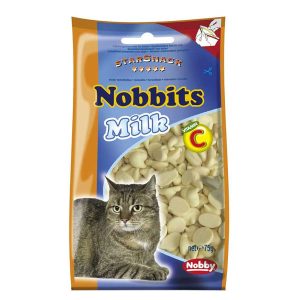 اسنک گربه نوبیتس با طعم شیر نوبی - Nobby Nobbits Milk