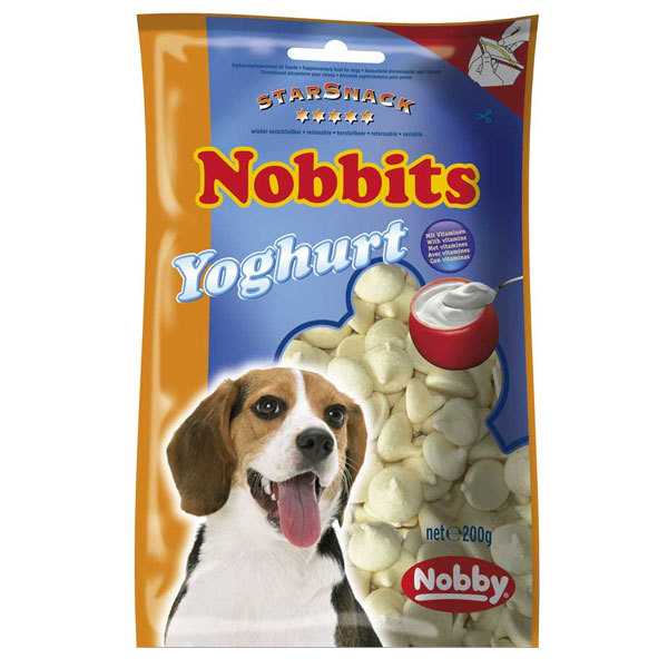 اسنک سگ نوبیتس با طعم ماست نوبی - Nobby Nobbits Yoghurt