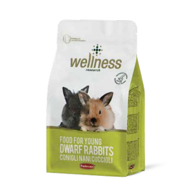 غذای بچه خرگوش سوپرپرمیوم پادوان - Wellness Young Rabbits
