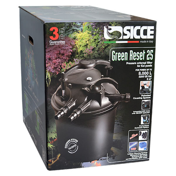 فیتر سطلی همراه با UVC سیچه - Sicche Green Reset 25L