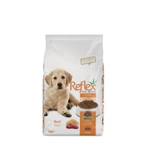 غذای خشک توله سگ با طعم گوساله رفلکس - Reflex Beef Puppy