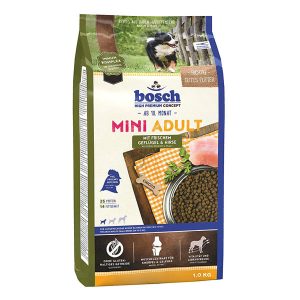 غذای سگ نژاد کوچک با طعم مرغ و ارزن بوش - Bosch Mini Adult Geflugel Horse