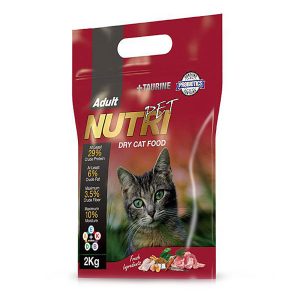 غذای گربه با 29% پروتئین نوتری پت - NUTRI Pet Adult Cat