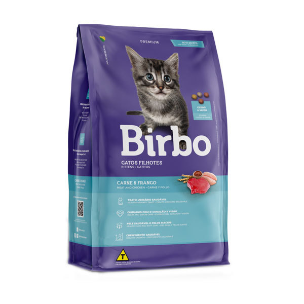 غذای گربه با طعم مرغ و گوشت بیربو - Birbo Premium Meat and Chicken