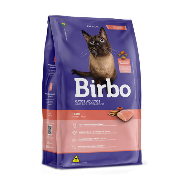 غذای گربه با طعم بوقلمون بیربو - Birbo Premium Cats Peru