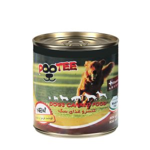 کنسرو سگ 800 گرمی مخلوط گوشت پوتی - Pootee
