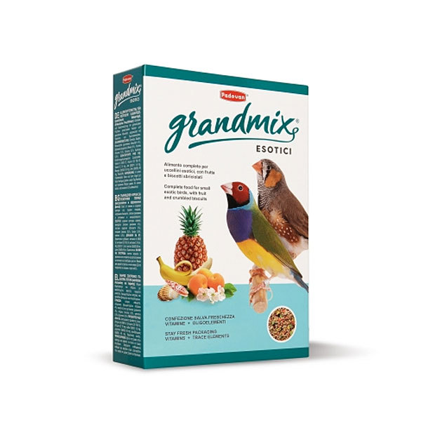 غذای پرندگان کوچک زینتی و انواع فنچ پادوان - Padovan GrandMix Esotici
