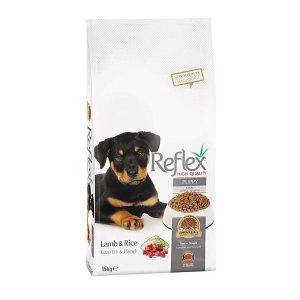 غذای توله سگ طعم بره و برنج رفلکس – Reflex Lamb and Rice Puppy