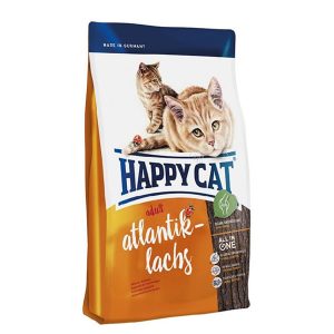 غذای گربه بالغ با طعم سالمون هپی کت - Happy Cat Adult Atlantik Lachs