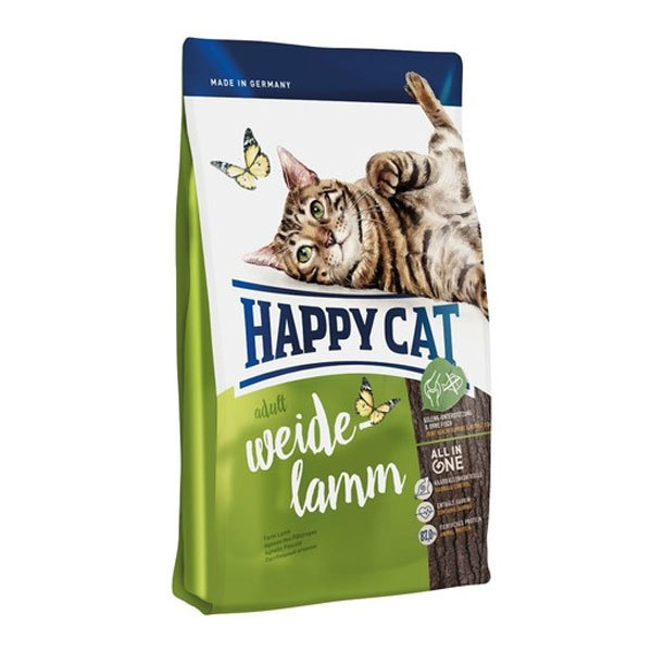 غذای گربه با گوشت بره هپی کت - Happy Cat Adult Weide Lamm