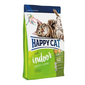 غذای گربه خانگی با طعم بره هپی کت - Happy Cat Indoor Weide Lamm