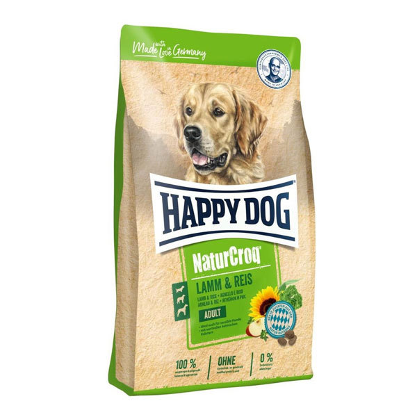 غذای سگ با بره و برنج هپی داگ - Happy Dog NaturCroq Lamb & Rice