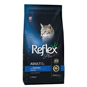 غذای گربه سوپر پرمیوم با طعم سالمون رفلکس - Reflex Plus Adult Salmon