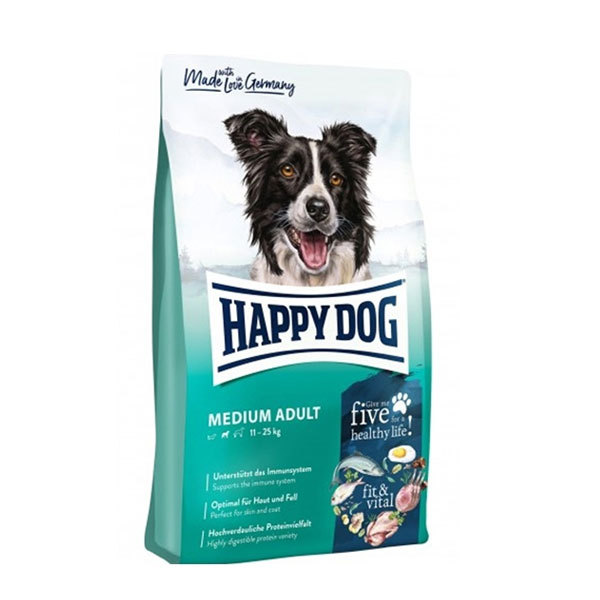 غذای سگ مدیوم ادالت هپی داگ - Happy Dog Medium Adult