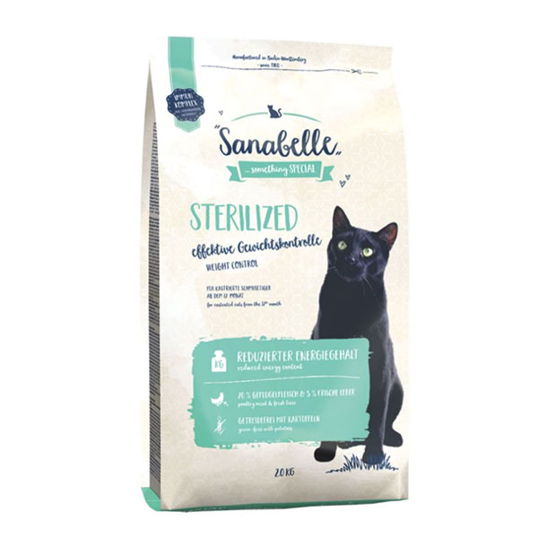 خرید غذای خشک گربه عقیم شده استریلایزد سانابل - Sanabelle Sterilized - پت زیپ
